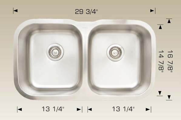 Bosco 207010 Super Series Stainless Steel Kitchen Sink