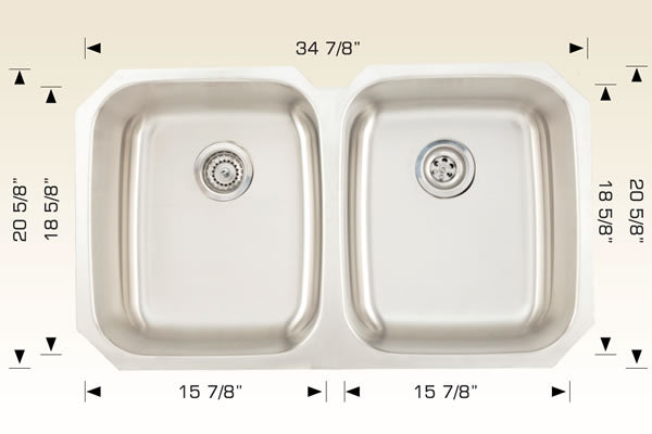 Bosco 207024 Builder Series Stainless Steel Kitchen Sink