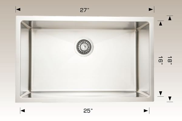 Bosco 208004 Laundry Series Stainless Steel Sink
