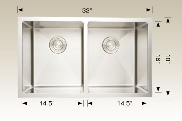 Bosco 208005 Standard Series Stainless Steel Kitchen Sink