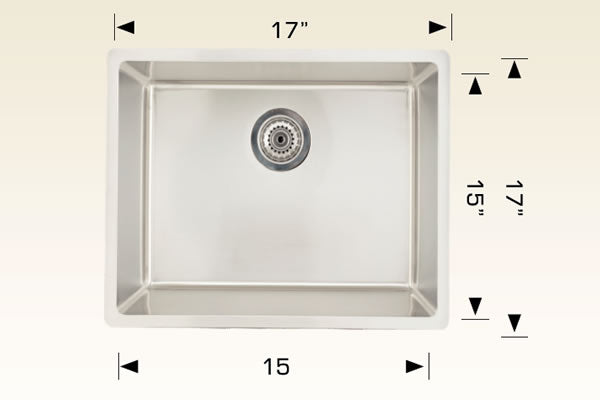 Bosco 208019 Builder Series Stainless Steel Kitchen Sink
