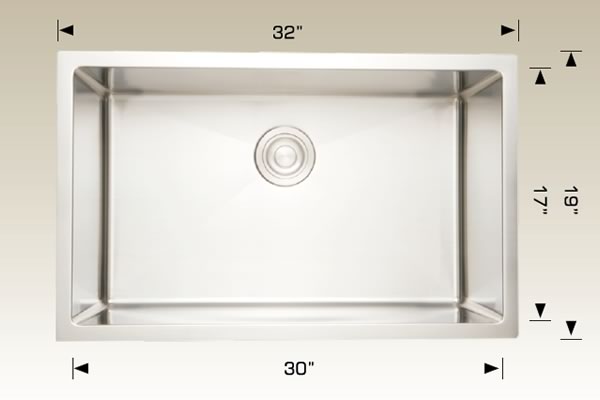 Bosco 208034 Standard Series Stainless Steel Kitchen Sink
