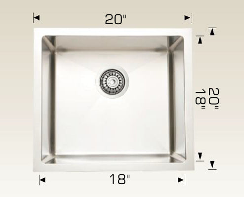 Bosco 208036 Laundry Series Stainless Steel Sink