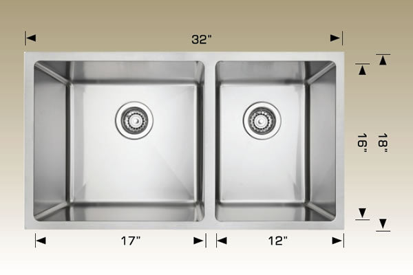 Bosco 208042 Super Series Stainless Steel Kitchen Sink