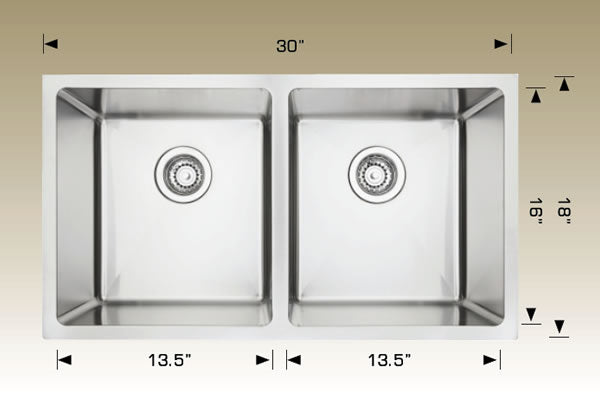 Bosco 208045 Super Series Stainless Steel Kitchen Sink
