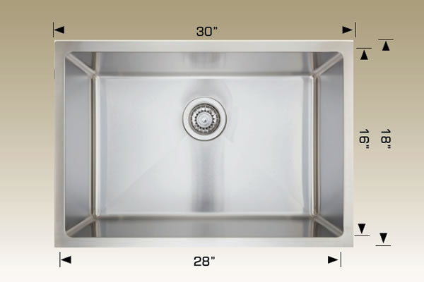 Bosco 208046 Super Series Stainless Steel Kitchen Sink