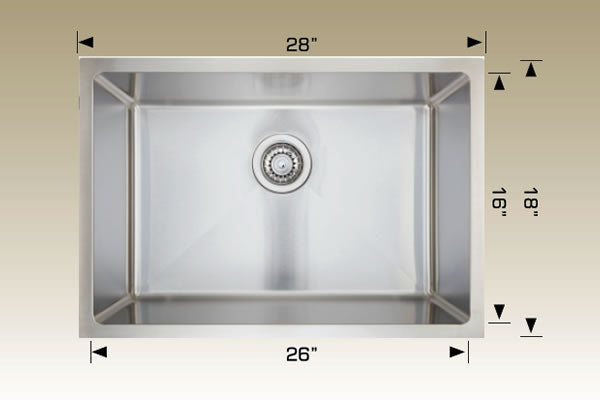 Bosco 208048 Super Series Stainless Steel Kitchen Sink