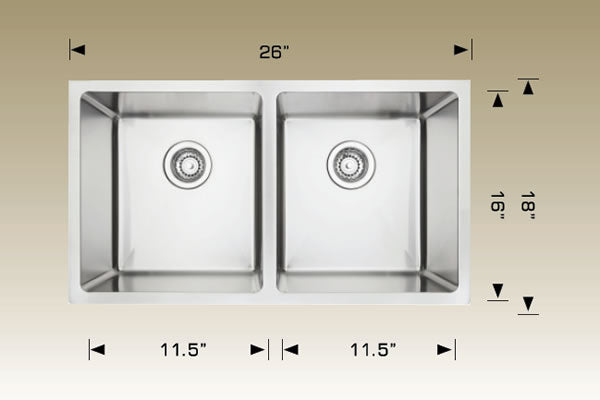 Bosco 208049 Super Series Stainless Steel Kitchen Sink