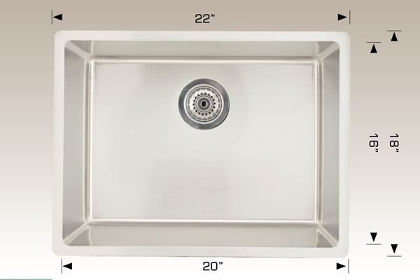 Bosco 208054 Laundry Series Stainless Steel Sink