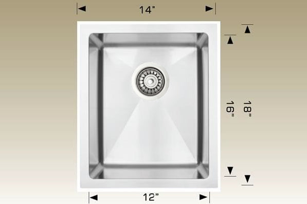 Bosco 208055 Super Series Stainless Steel Kitchen Sink