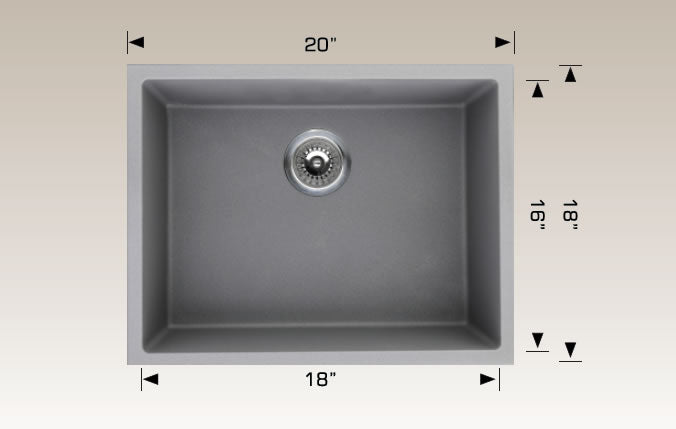 Bosco 215120 Granite Series Kitchen Sinks