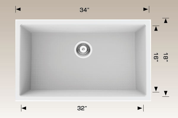 Bosco 215334 Granite Series Kitchen Sinks