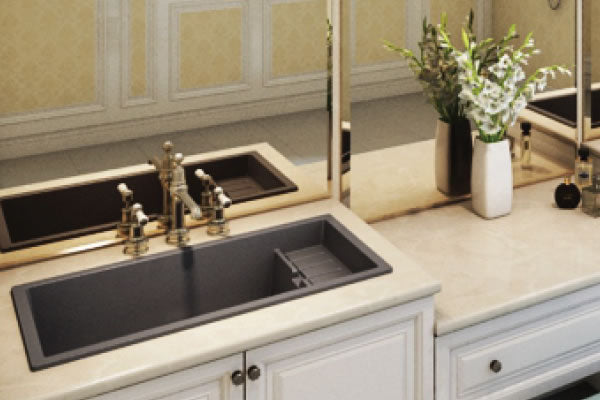 Bosco 222036 Linear Granite Series Kitchen Sink