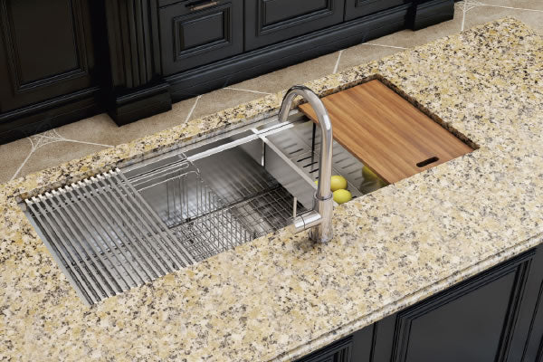 Bosco 224819 Linear Granite Series Kitchen Sink