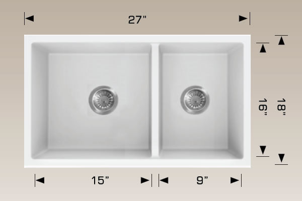 Bosco 225327 Granite Series Kitchen Sinks