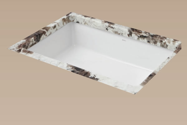 Bosco 200026W Undermount Bathroom Sink