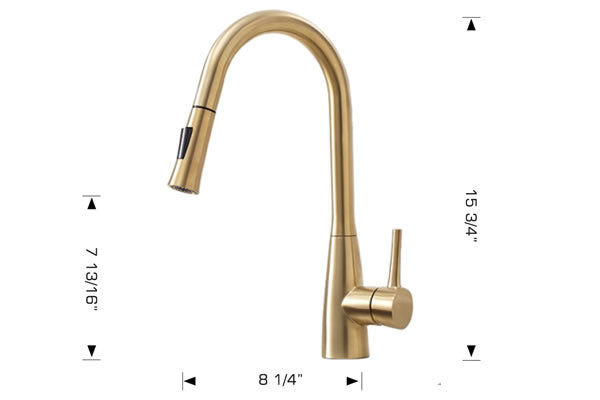 Bosco 200108GD Kitchen Faucet