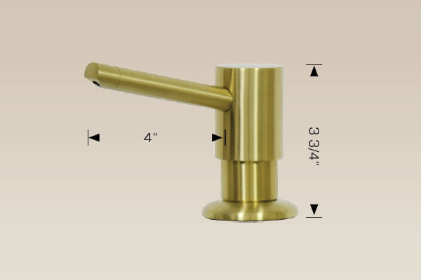 Bosco 20062S GD Kitchen Faucet Soap Dispenser