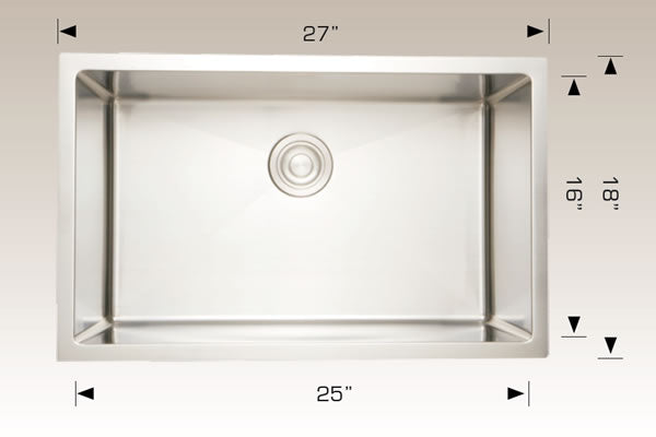 Bosco 202218 Plus Deluxe Plus Series Stainless Steel Kitchen Sink