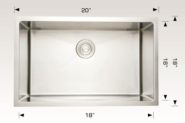 Bosco 203312 Plus Diamond Plus Series Stainless Steel Kitchen Sink