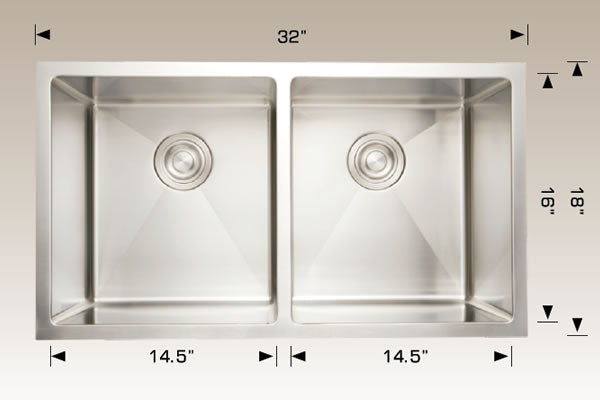 Bosco 203318 Plus Deluxe Plus Series Stainless Steel Kitchen Sink