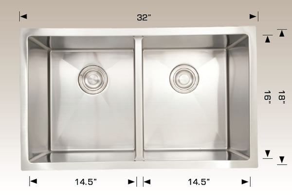 Bosco 203318M Plus Deluxe Plus Series Stainless Steel Kitchen Sink