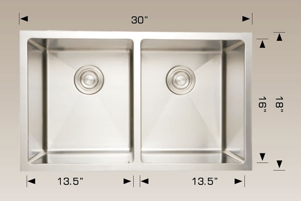 Bosco 203319 Plus Deluxe Plus Series Stainless Steel Kitchen Sink