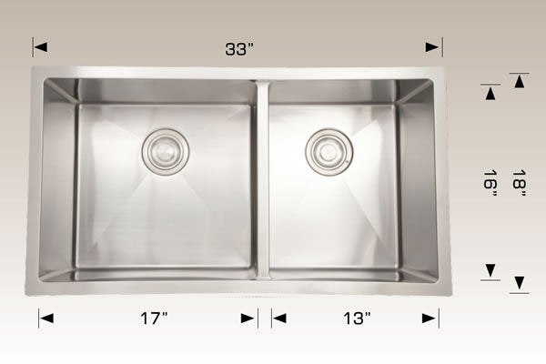 Bosco 203321M Plus Deluxe Plus Series Stainless Steel Kitchen Sink