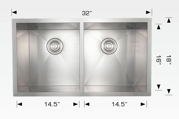 Bosco 203331 Plus Elegant Plus Series Stainless Steel Kitchen Sink
