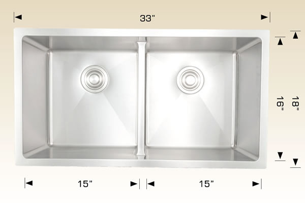 Bosco 203354M Plus Titanium Series Stainless Steel Kitchen Sink