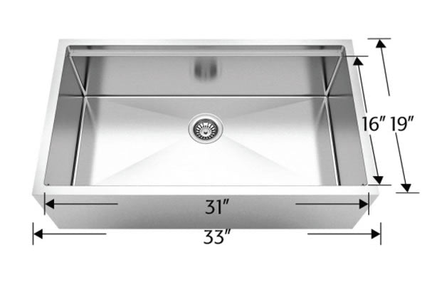 Bosco 203626M Titanium Series Plus Stainless Steel Kitchen Sink