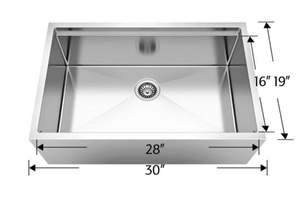 Bosco 203630M Titanium Series Plus Stainless Steel Kitchen Sink