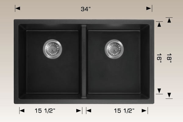 Bosco 205053M Granite Series Kitchen Sinks