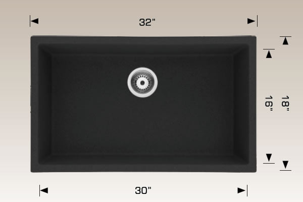 Bosco 205056S Granite Series Kitchen Sinks