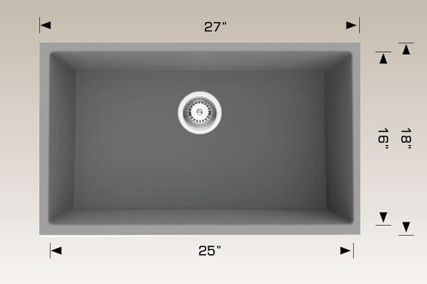 Bosco 205127S Granite Series Kitchen Sinks