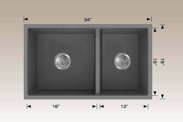 Bosco 205151M Granite Series Kitchen Sinks