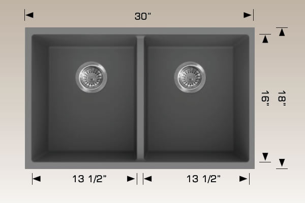 Bosco 205158M Granite Series Kitchen Sinks