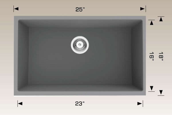 Bosco 205163S Granite Series Kitchen Sinks