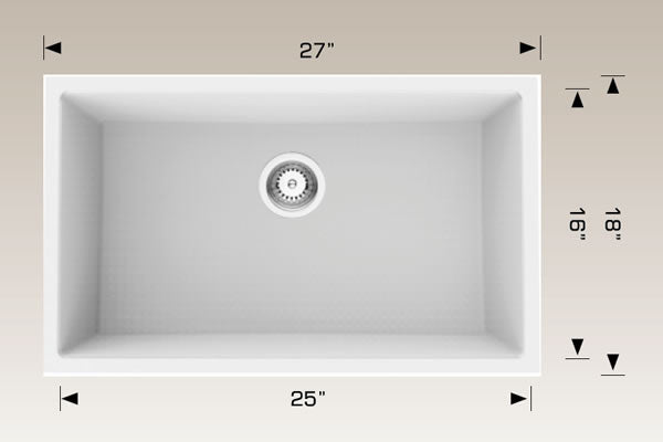 Bosco 205227S Granite Series Kitchen Sinks