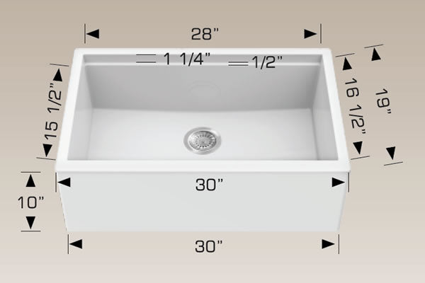 Bosco 205330M Granite Series Kitchen Sinks