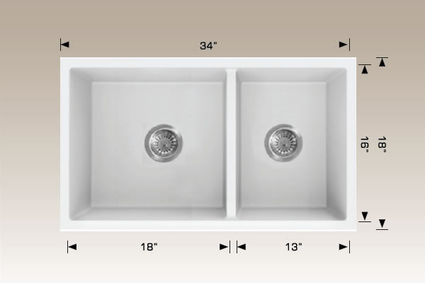 Bosco 205351M Granite Series Kitchen Sinks