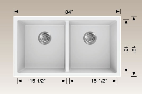 Bosco 205353M Granite Series Kitchen Sinks