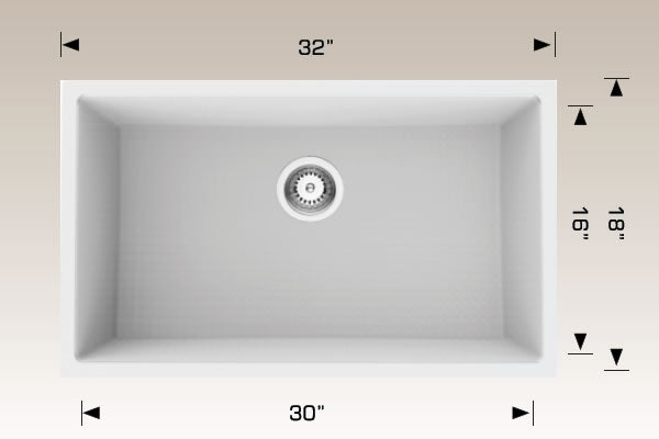 Bosco 205356S Granite Series Kitchen Sinks