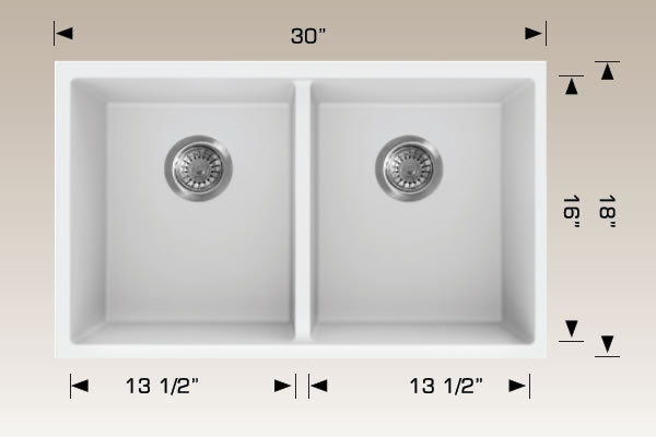 Bosco 205358M Granite Series Kitchen Sinks
