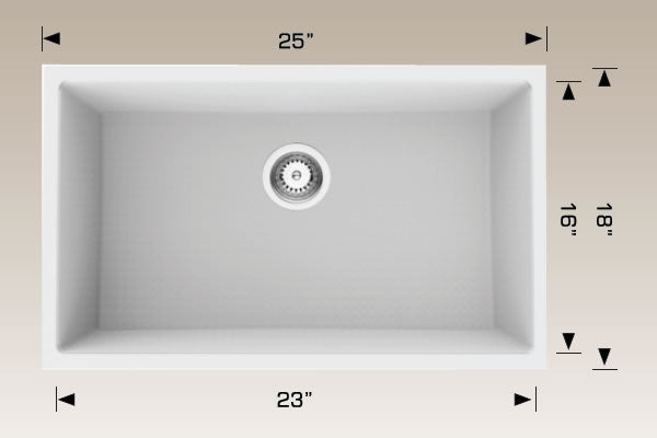 Bosco 205363S Granite Series Kitchen Sinks