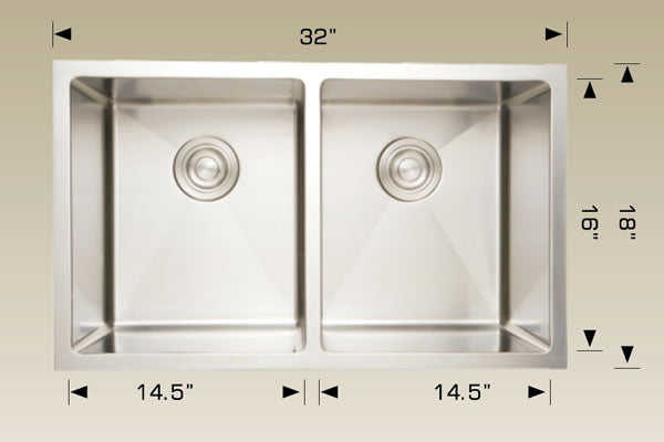 Bosco 208001 Plus Standard Plus Series Stainless Steel Kitchen Sink