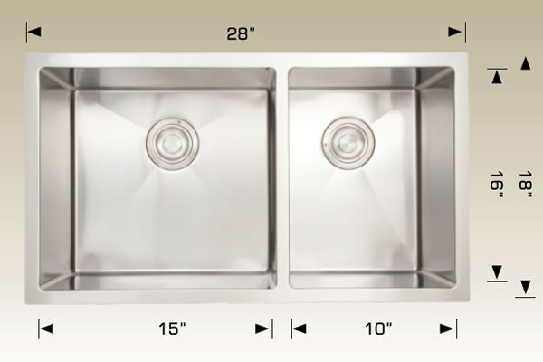 Bosco 208011 Plus Standard Plus Series Stainless Steel Kitchen Sink