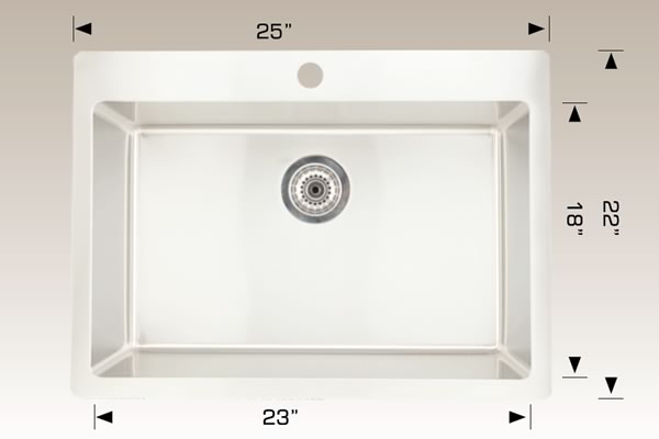 Bosco T208032 Laundry Series Stainless Steel Sink