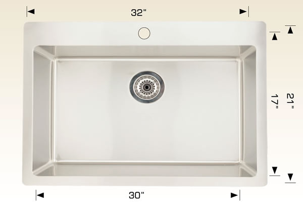 Bosco T208037 Builder Series Stainless Steel Kitchen Sink