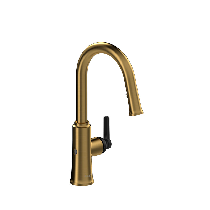 Riobel TTRD111 Trattoria kitchen faucet with spray